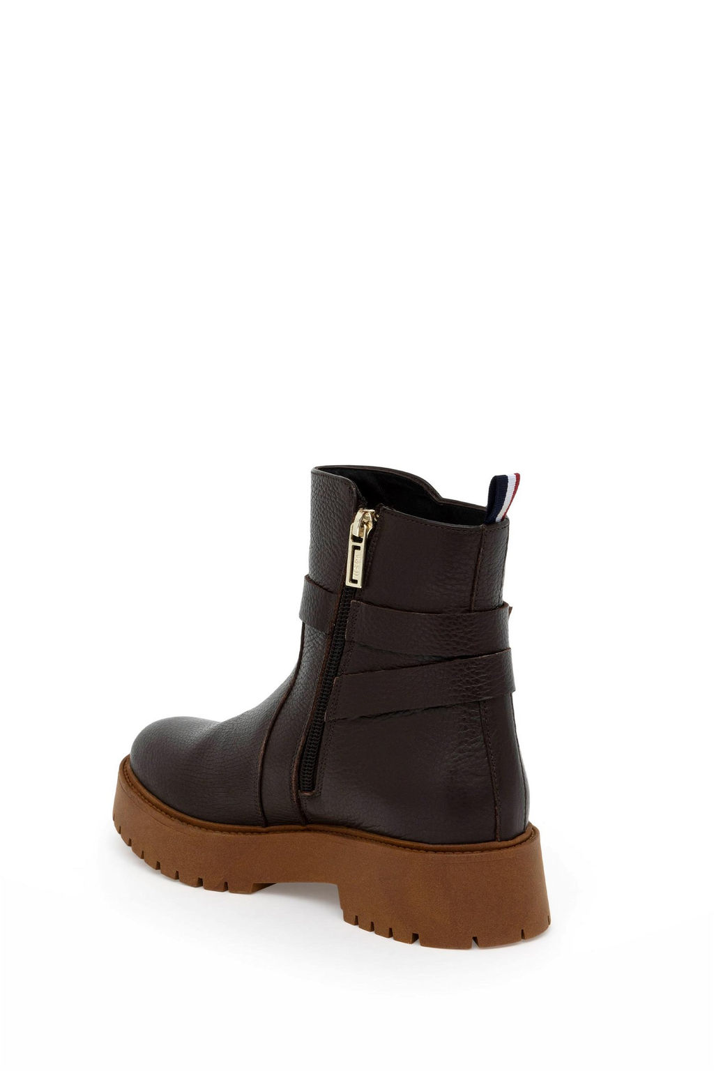 U. S. Polo Assn / Женские коричневые ботинки - U.s. polo assn фото 4