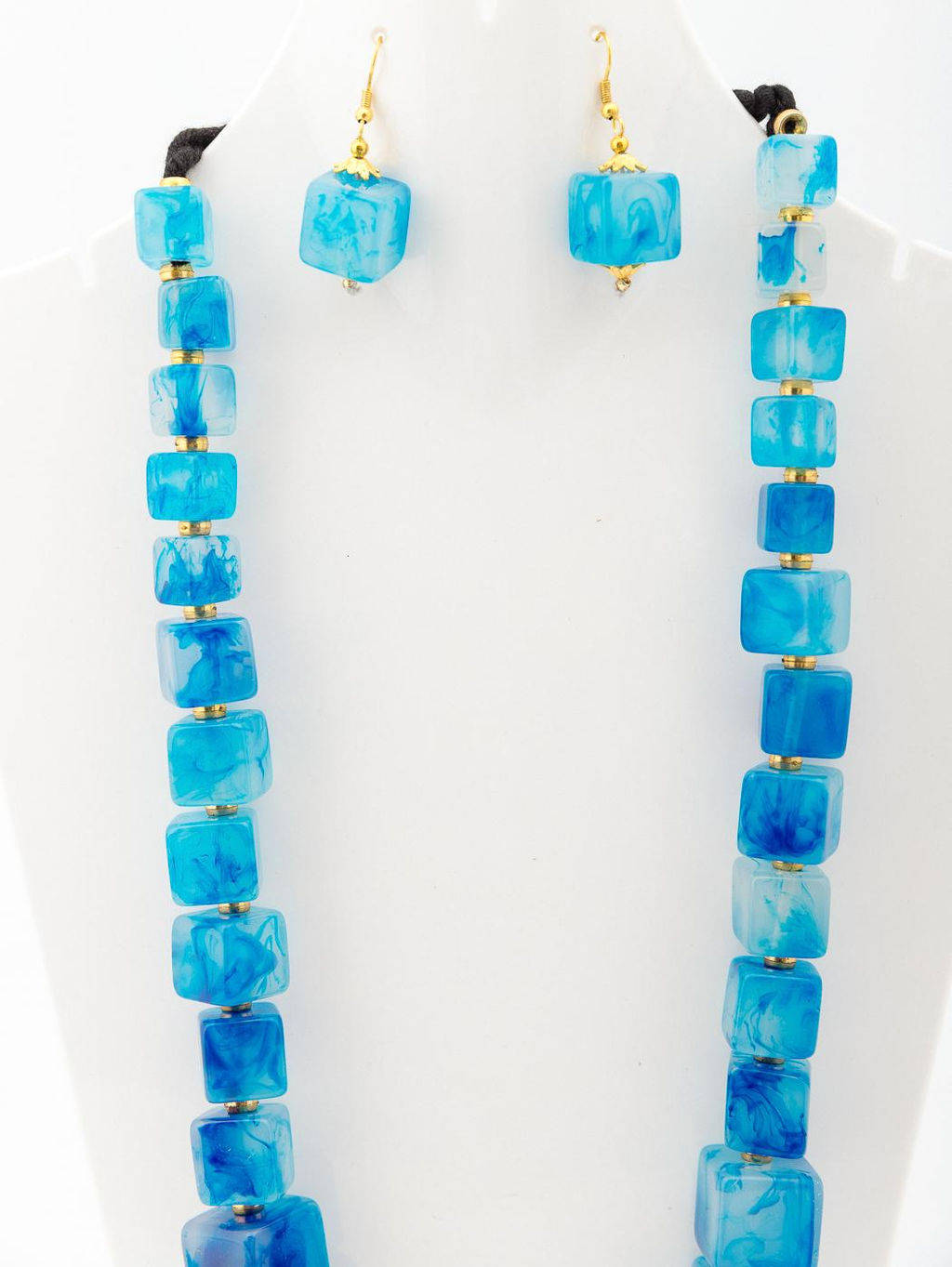 Украшение набор бусы и серьги №0804/2 - Ганг фото 2