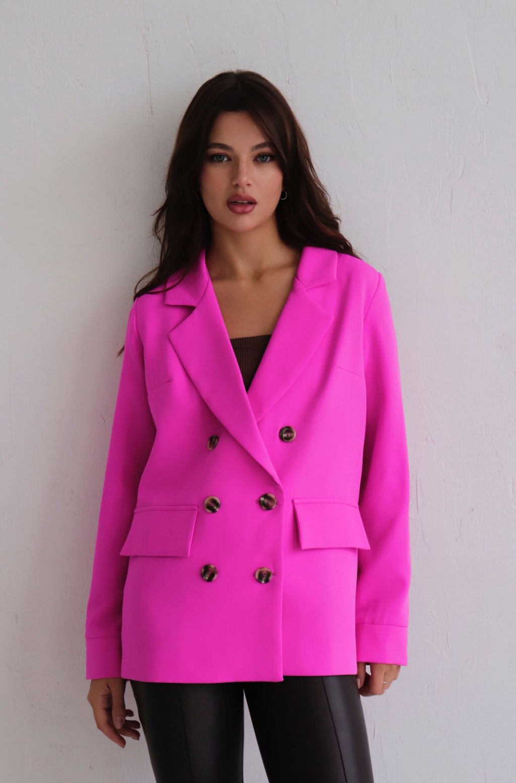 Двубортный жакет с английским воротником - Martichelli фото 171