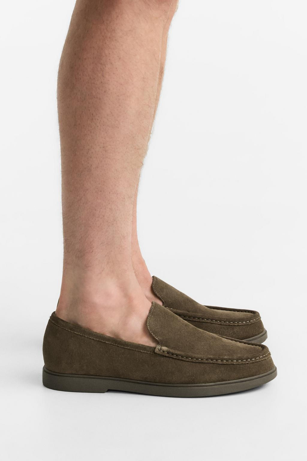 CASUAL LEATHER LOAFERS - Zara фото 2