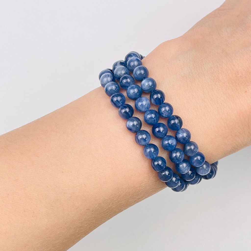 Бусины для украшений из Кианита (70 бусин)