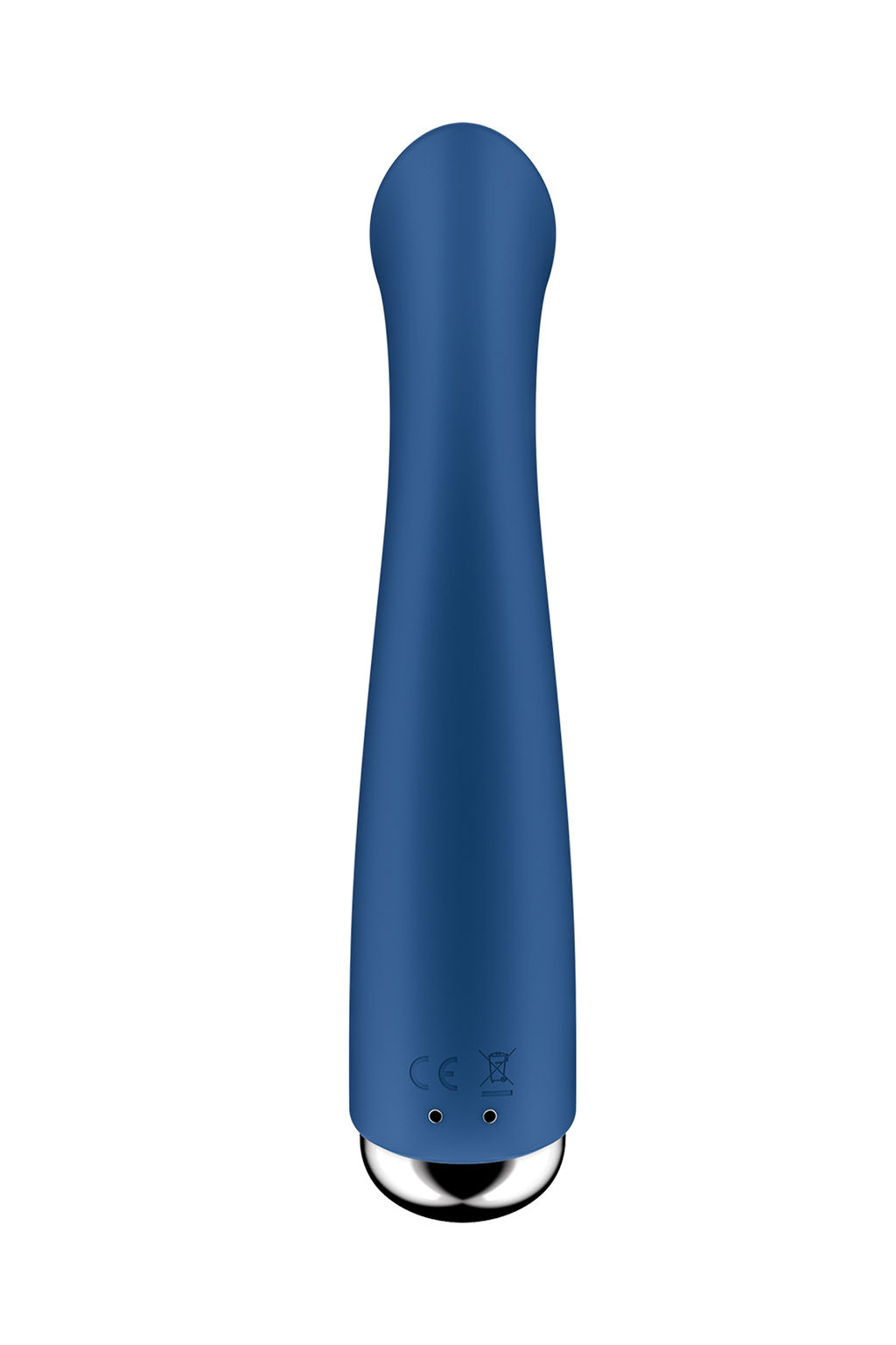 Вибратор для точки G с ротацией Satisfyer Spinning G-Spot 1, силикон, синий, 16,8 см