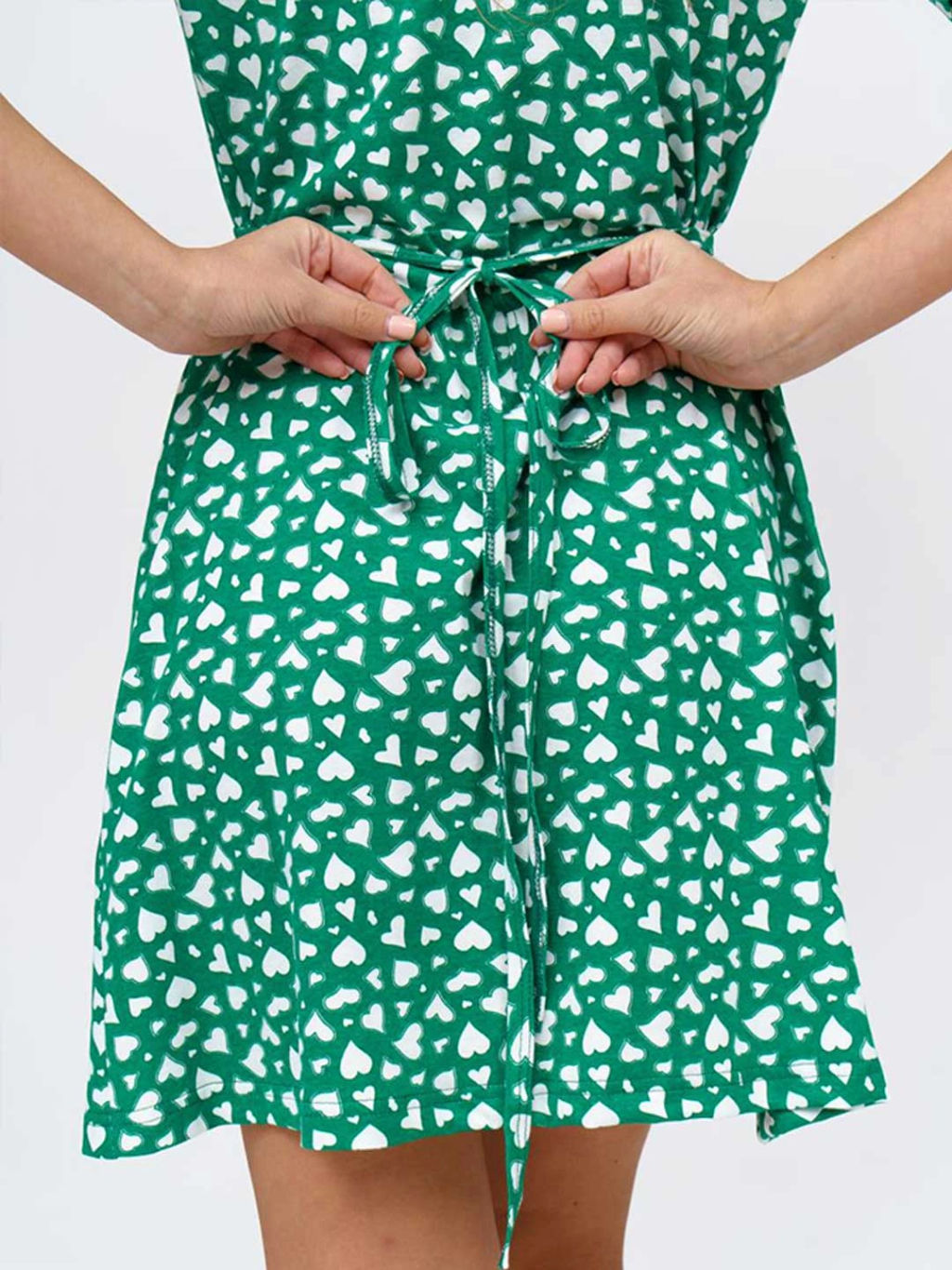 Халат женский Текс-Плюс, цвет зеленый