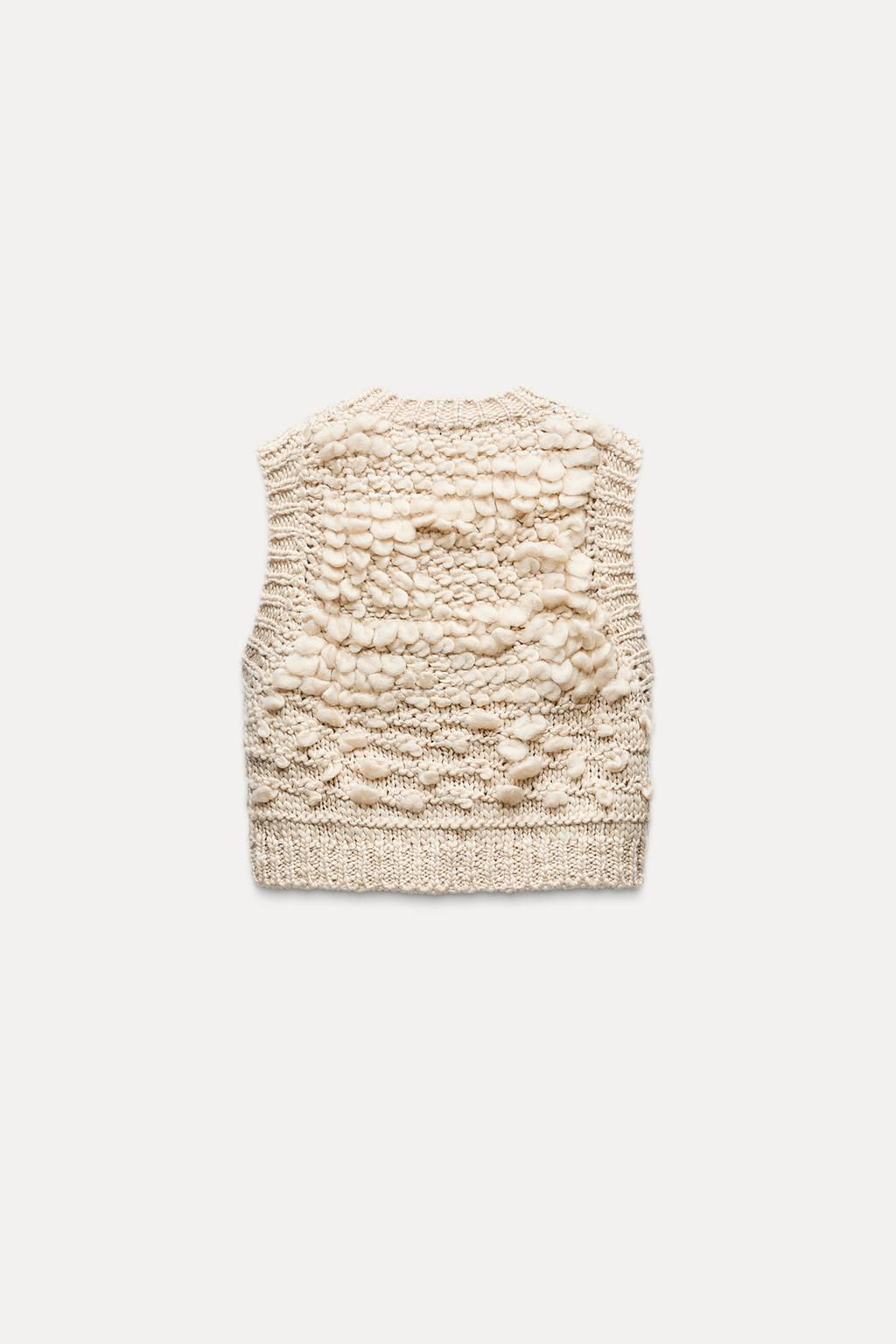 TEXTURED KNIT TOP - Zara фото 6