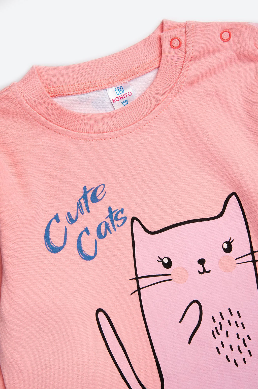 Хлопковая пижама для девочки Bonito  фото 2