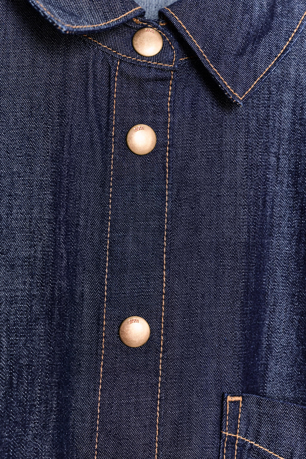 CAMISA Z1975 DENIM OVERSIZE / Azul - Zara фото 8