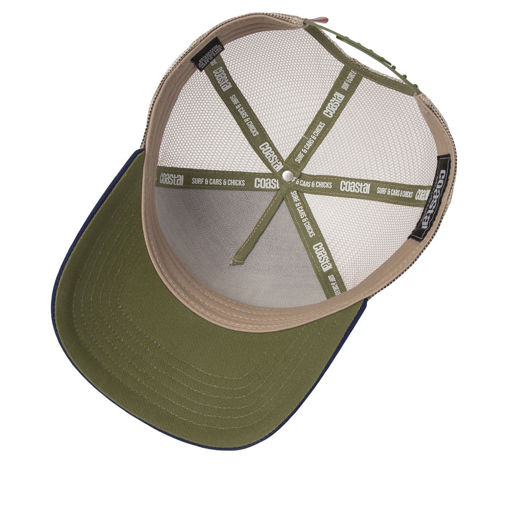 Бейсболка COASTAL арт. HFT Merde (голубой / синий) фото 2