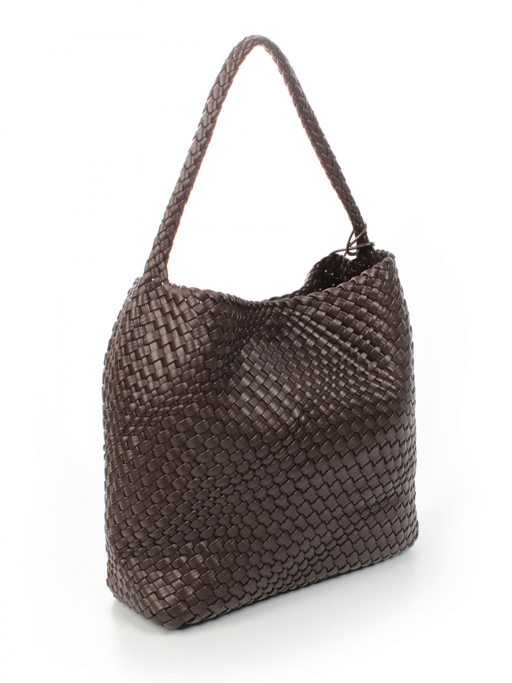 LACCOMA сумка СУ1053-0-темно-коричневый эко кожа хлопок  фото 2