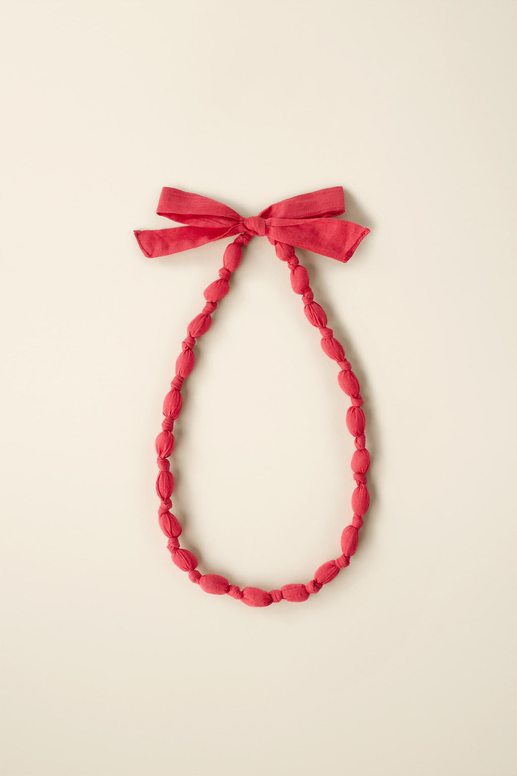COLLAR TEJIDO LAZADA CREATED BY CARAMEL LONDON X ZARA / Rojo  фото 4