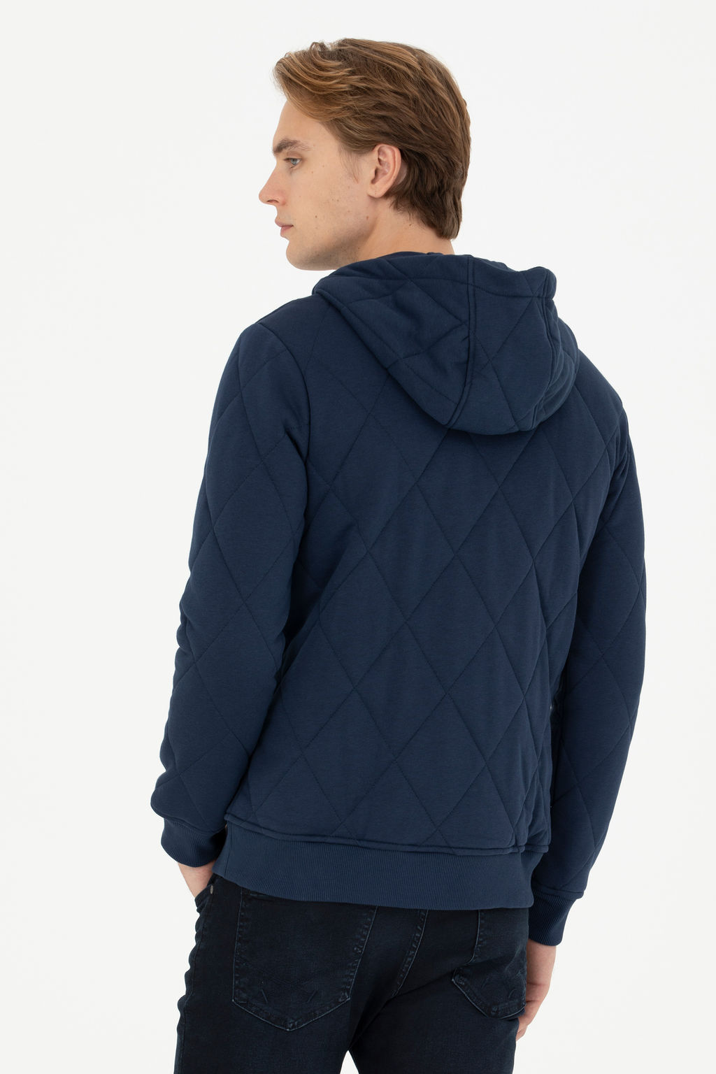 Мужской темно-синий свитшот - U.s. polo assn фото 12