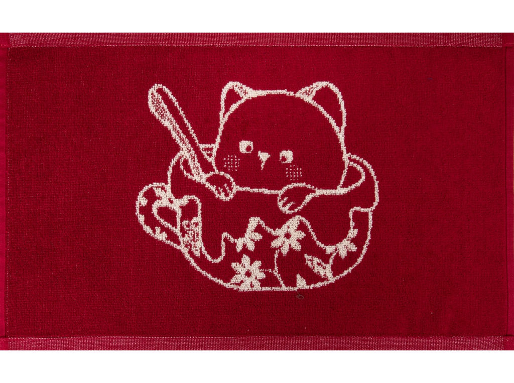 1с105.413ж1 Соты и пчелка (коралл3) Полотенце махровое 50х30 см - Текс-дизайн фото 298