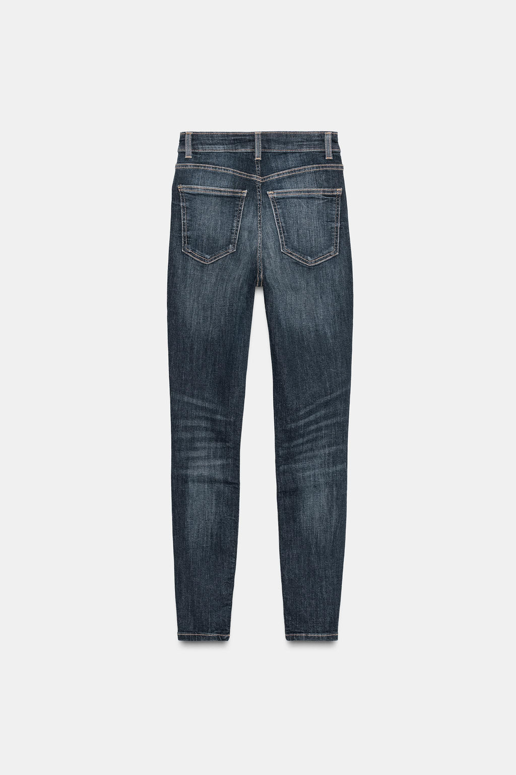 JEANS TRF SKINNY TIRO ALTO / Marino - Zara фото 6