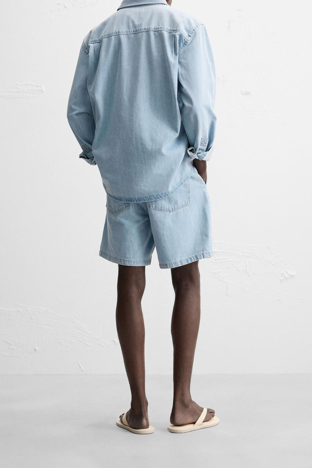 DENIM SHORTS - Zara фото 3