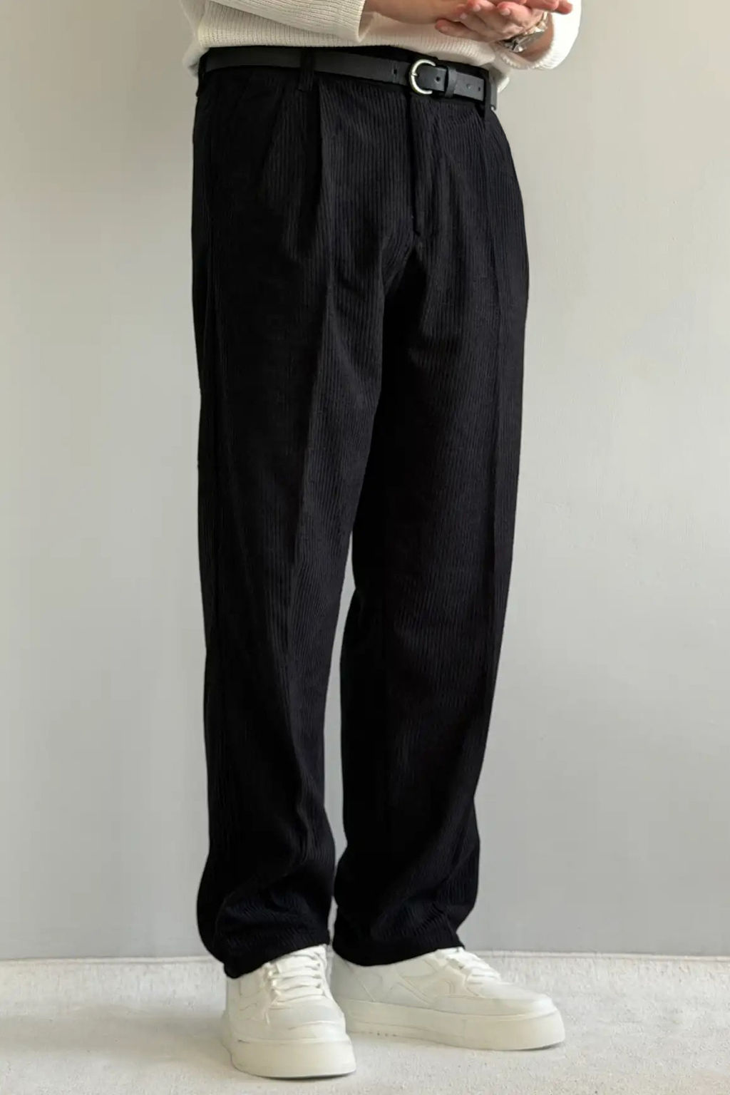 Kahverengi Erkek Baggy Fit Kadife Pantolon TMNAW26PL00022 - Trendyolmilla фото 9