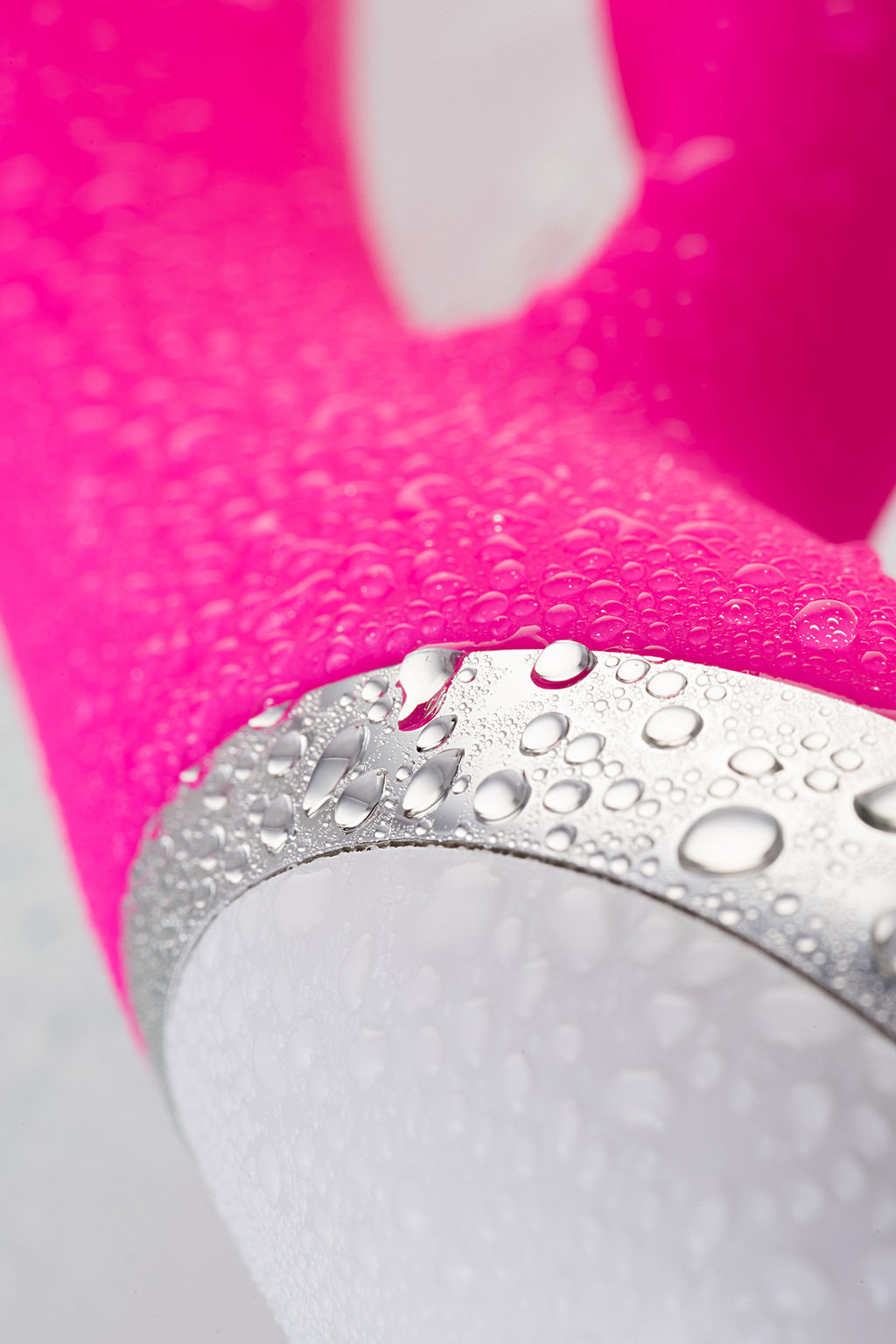 Вибратор с клиторальным стимулятором LEroina Lia, силикон, розовый, 19 см