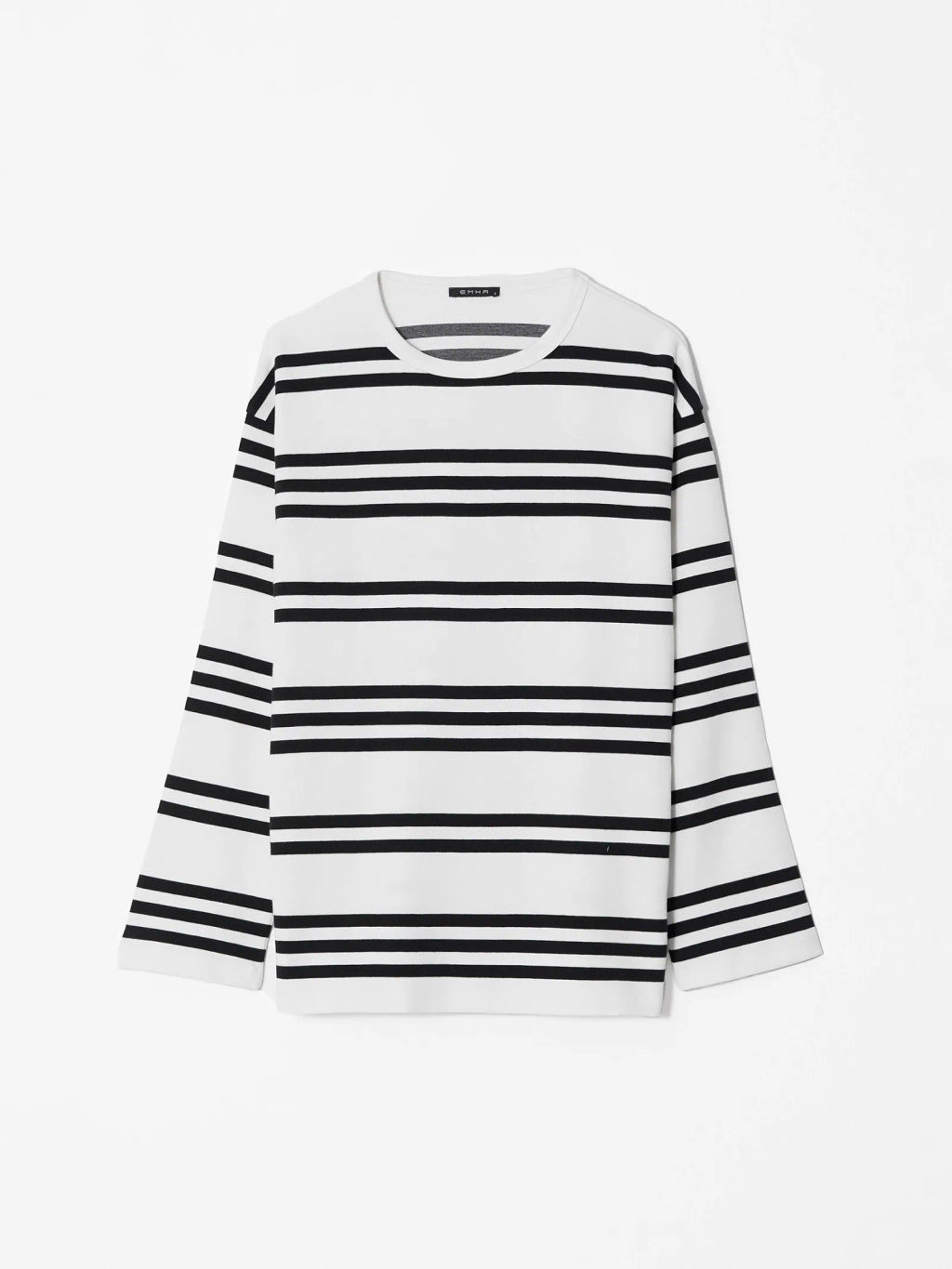 Лонгслив в полоску - Emka фото 6