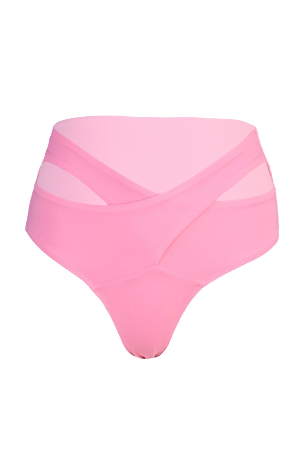 Pembe Cut Out/Pencere Detayl? Hipster Yuksek Bel Bikini Alt? TBESS20BA0184