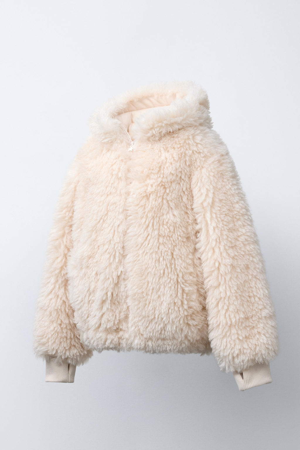 FAUX FUR SKI COLLECTION JACKET - Zara фото 2