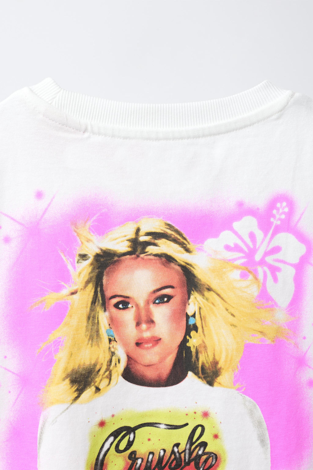 CAMISETA ZARA LARSSON  / Blanco