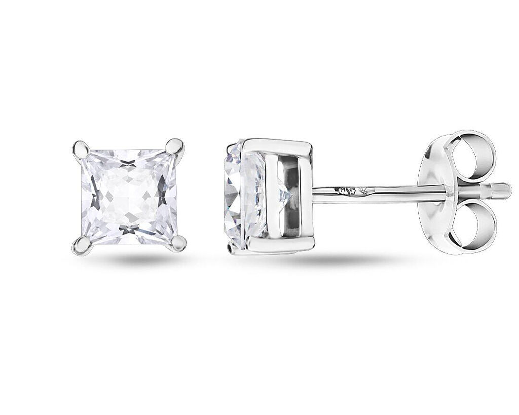 Серьги, куб.циркон., Злата