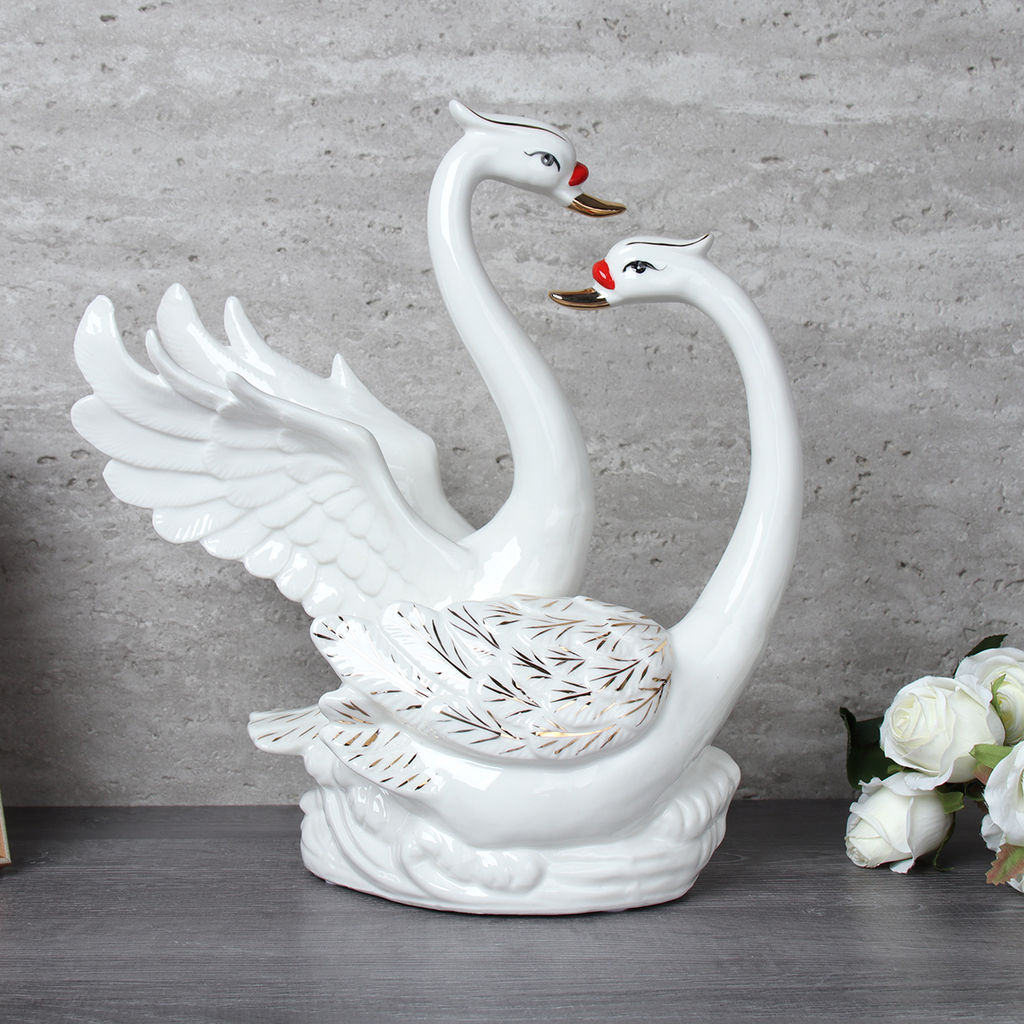 Статуэтка Лебеди 27х13х31 см / W3154 /уп 12/ - ГалеонТрейд фото 7