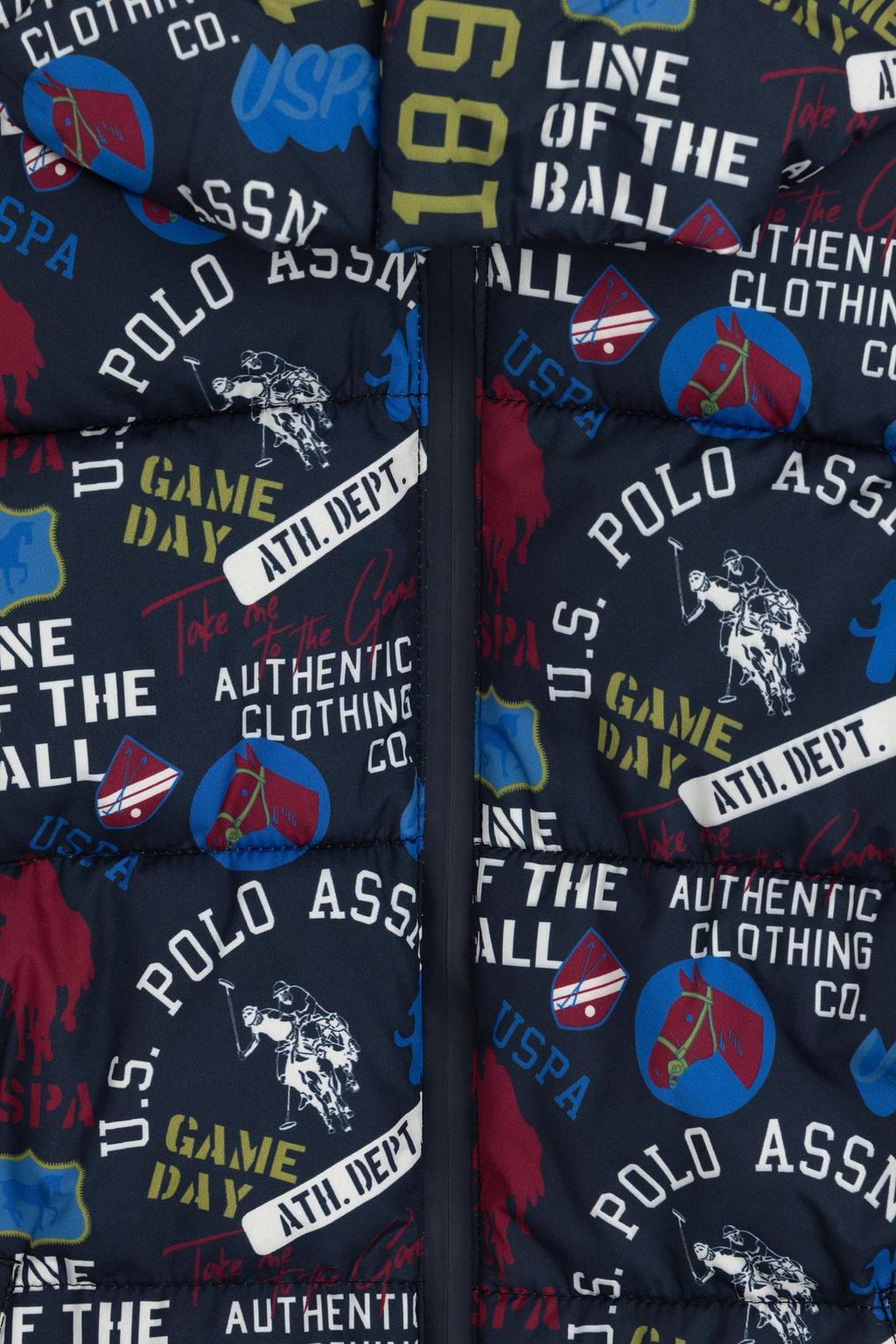 Темно-синее пальто для мальчика - U.s. polo assn фото 3