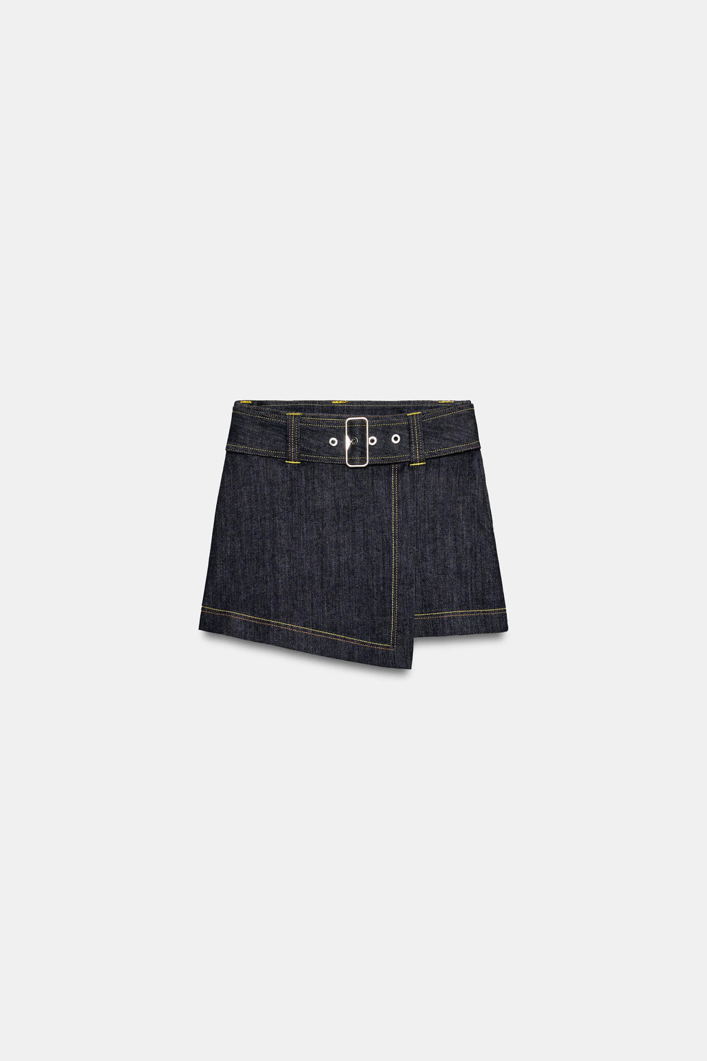 FALDA PANTAL?N Z1975 CRUZADA CINTUR?N / Azul - Zara фото 6