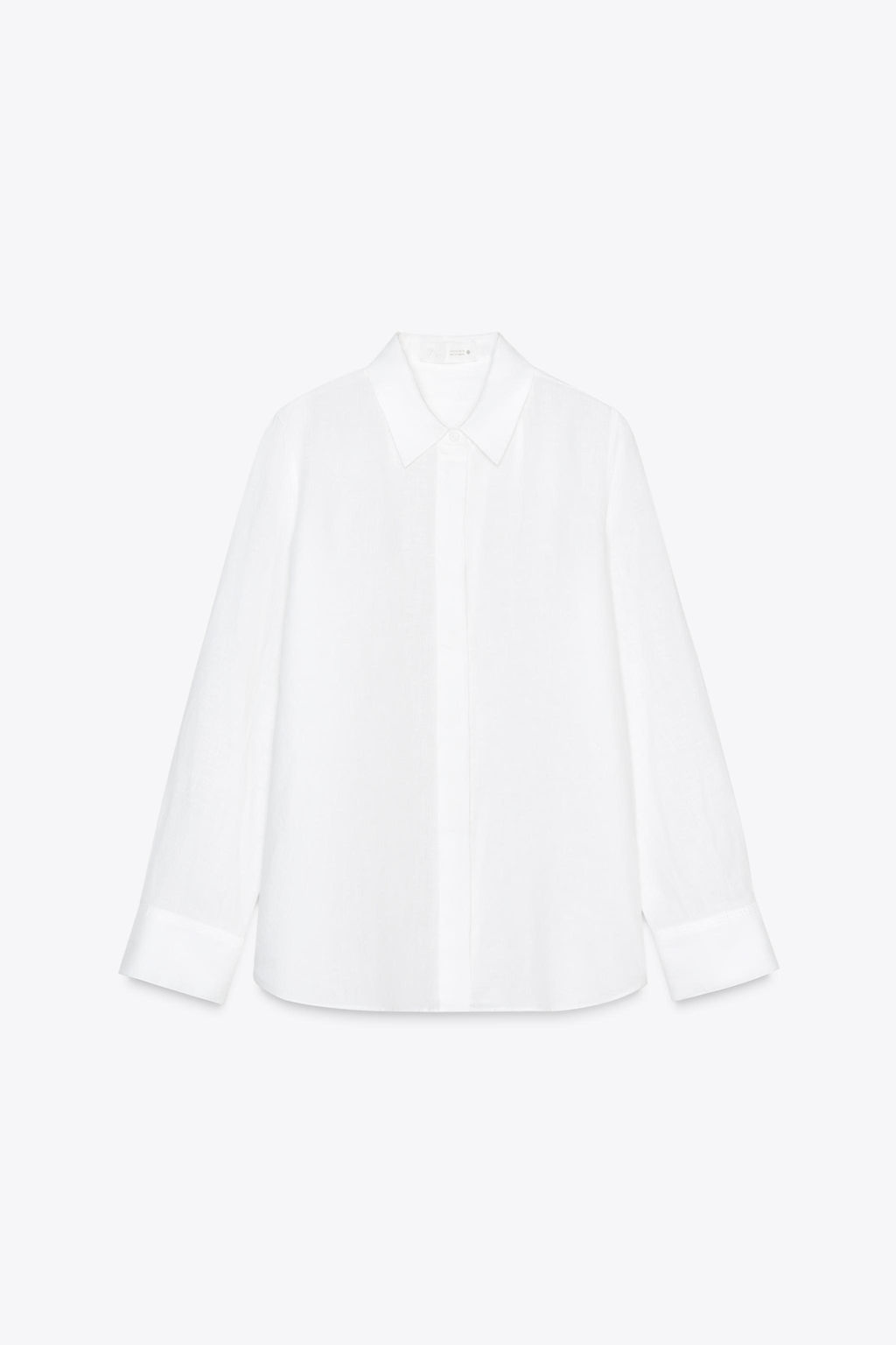 ZW COLLECTION 100% LINEN SHIRT - Zara фото 33
