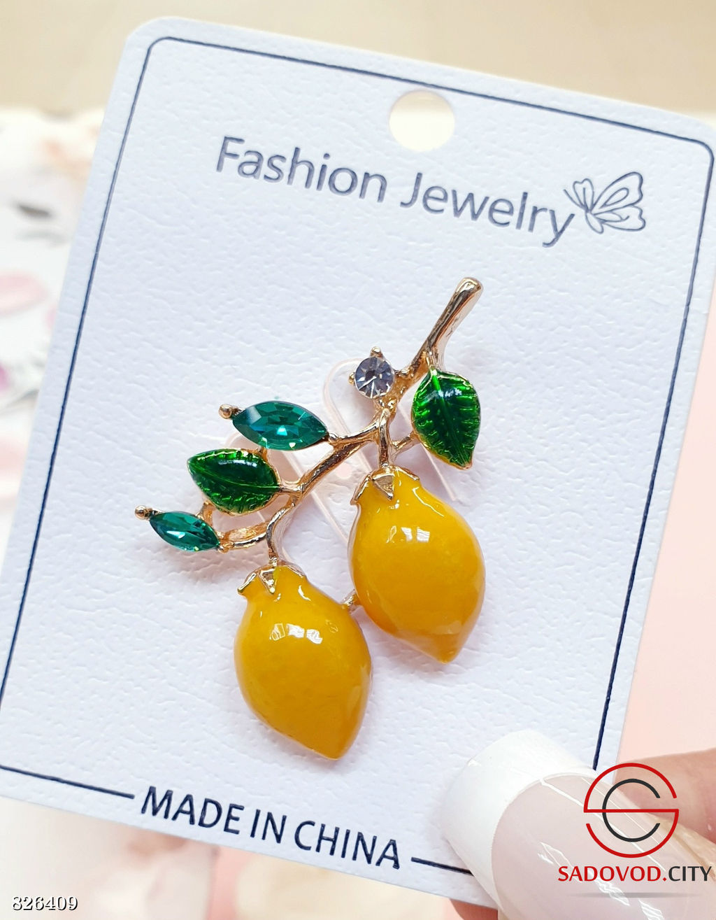 Брошь женская на булавке