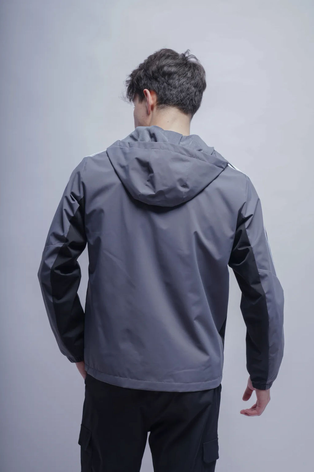 Ветровка Серый/Черный