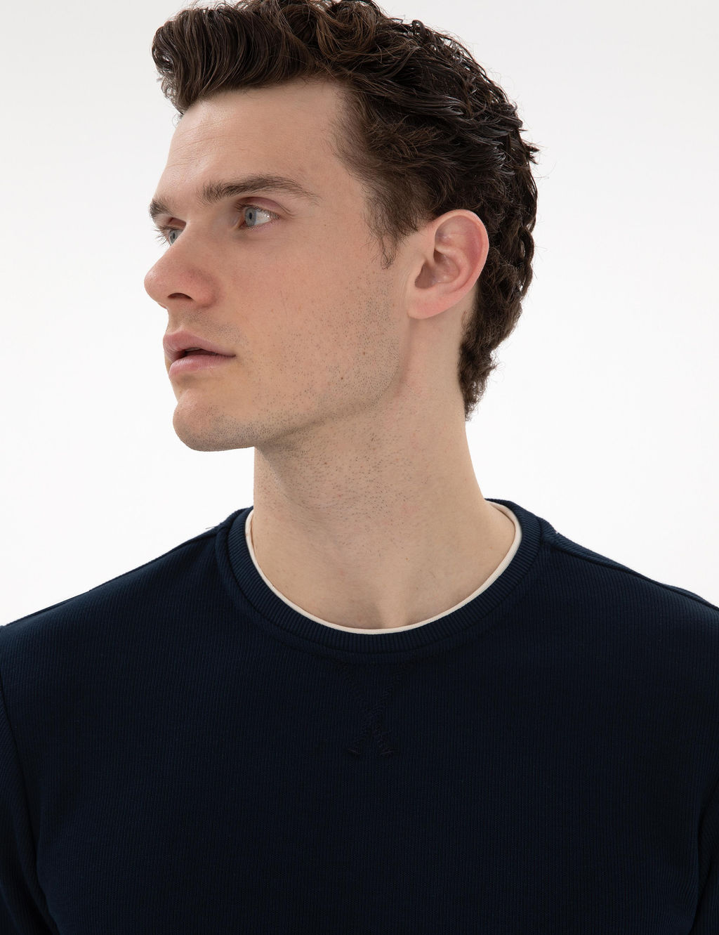 Lacivert Regular Fit Sweatshirt - Pierre cardin фото 2