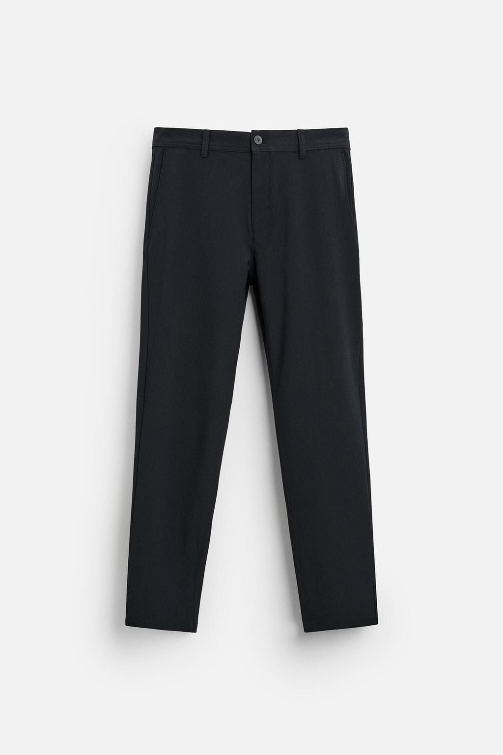 TEXTURED COMFORT TROUSERS - Zara фото 40
