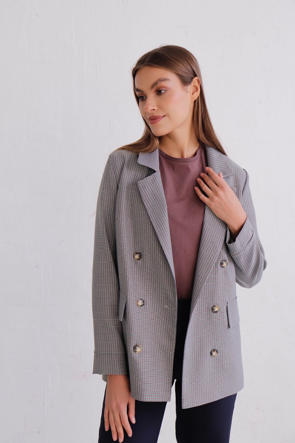 Martichelli Жакет двубортный серый  фото 4