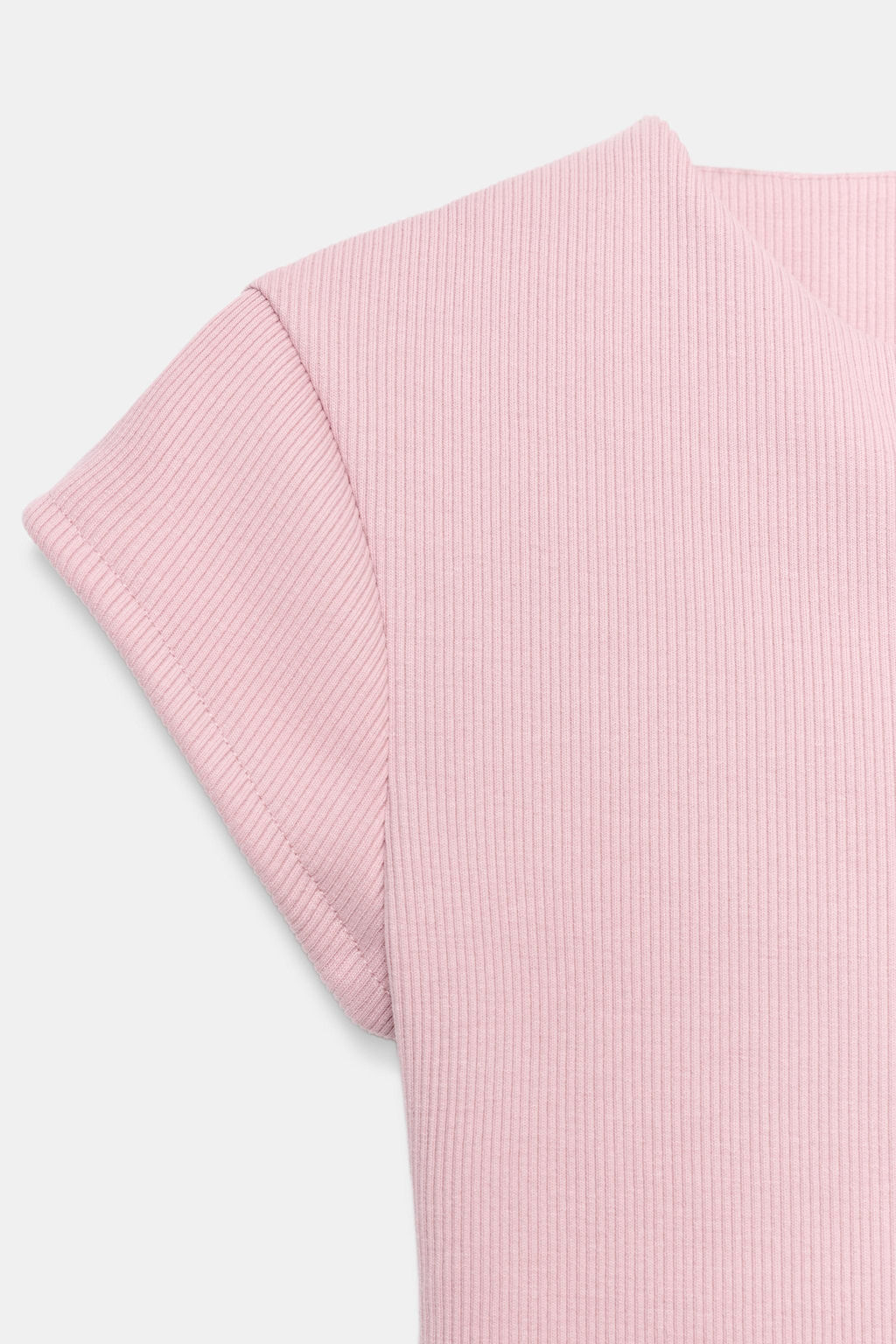 CAMISETA RIB BOTONES / Rosa palo - Zara фото 6