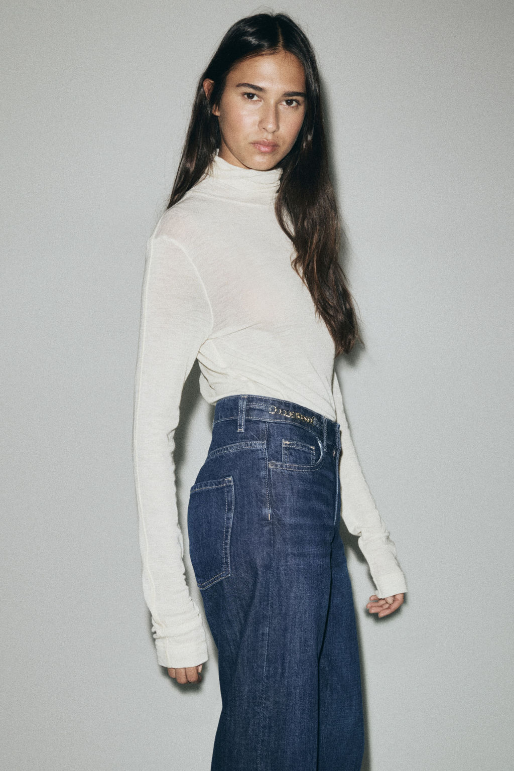 Straight High Jeans - H&m фото 5