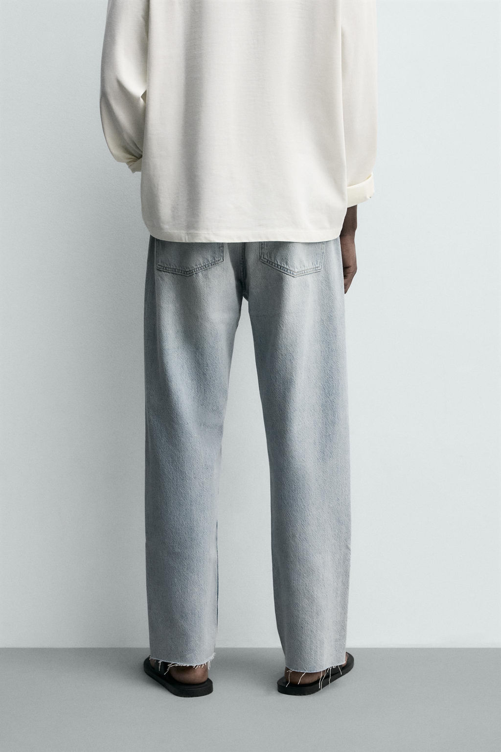 JEANS STRAIGHT FIT / Azul claro - Zara фото 3