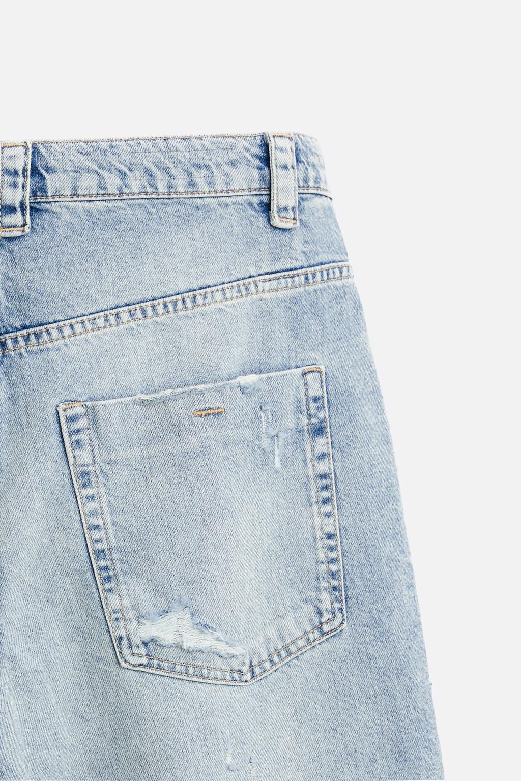 YOGUN SOLUK EFEKTLI DISTRESSED JEAN - Zara фото 10
