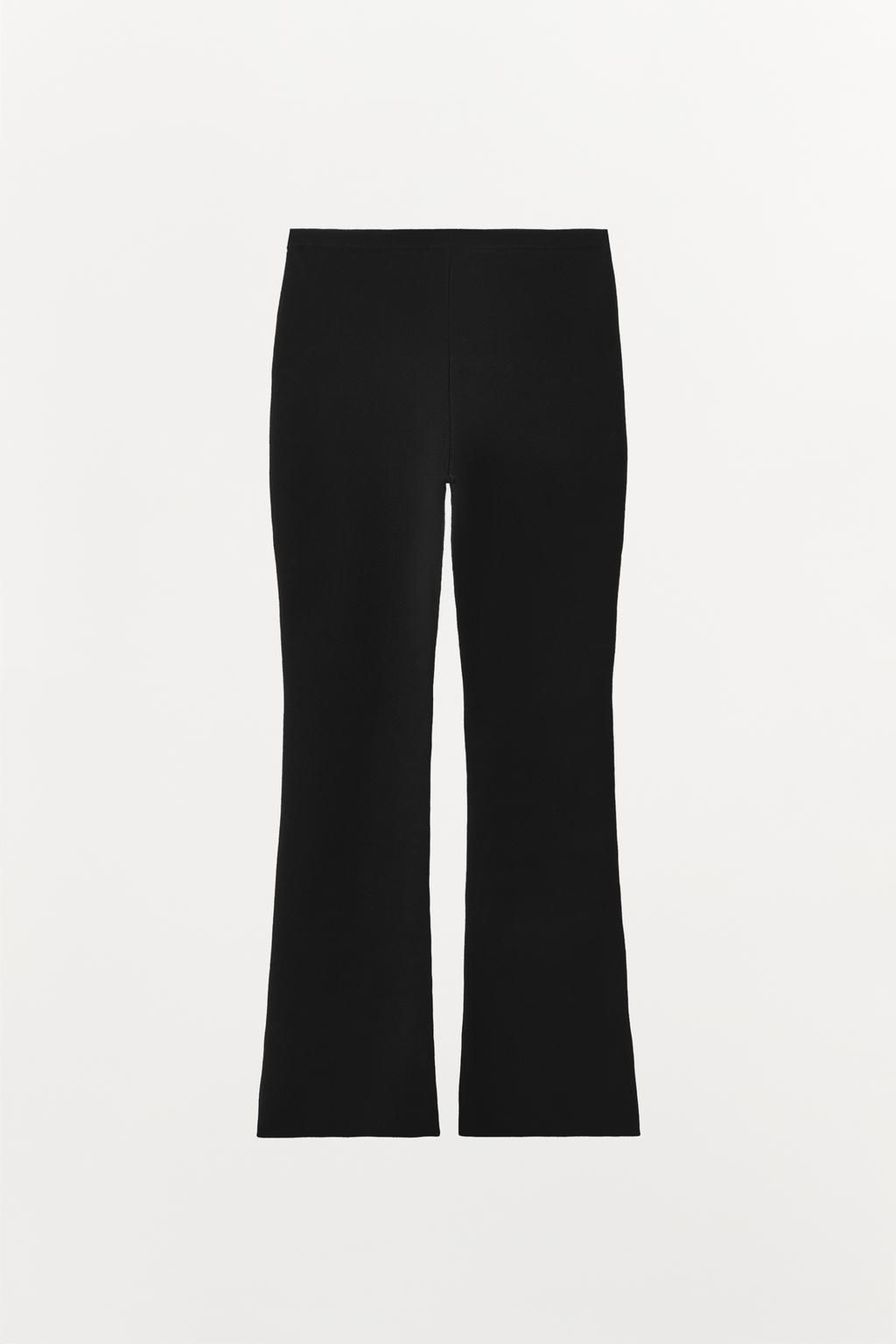 FLARED KNIT TROUSERS - Zara фото 6