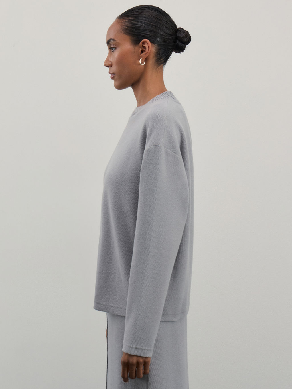 Джемпер из эластичного хлопка / Zarina  фото 4