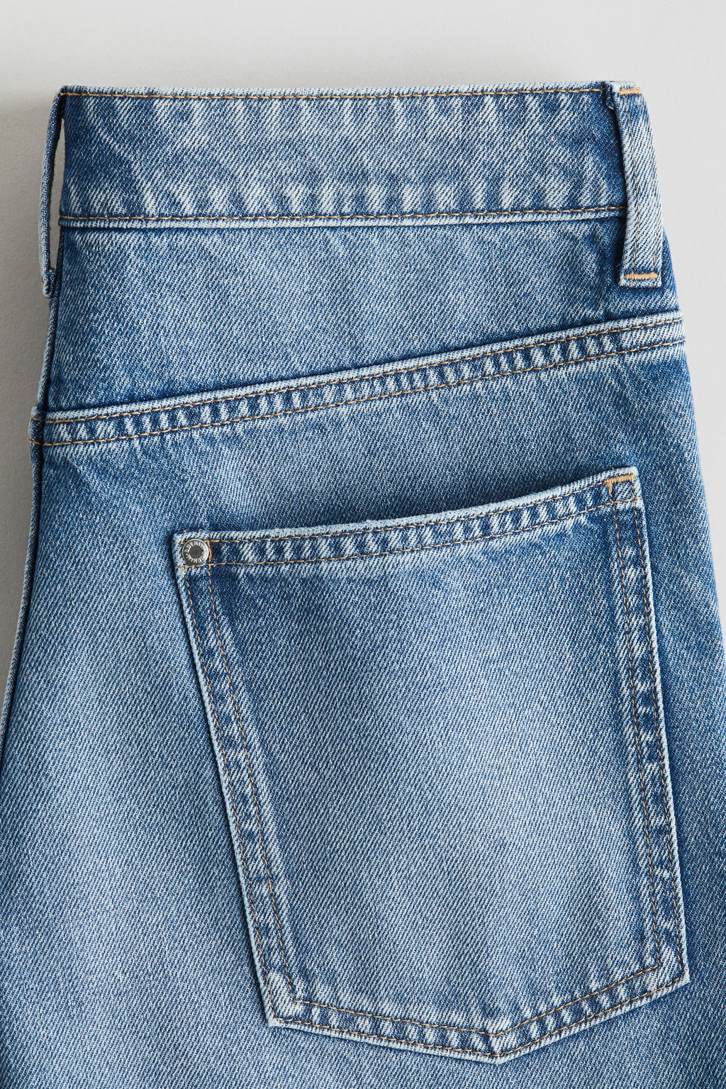 Loose Fit Wide Leg Jeans - H&m фото 5