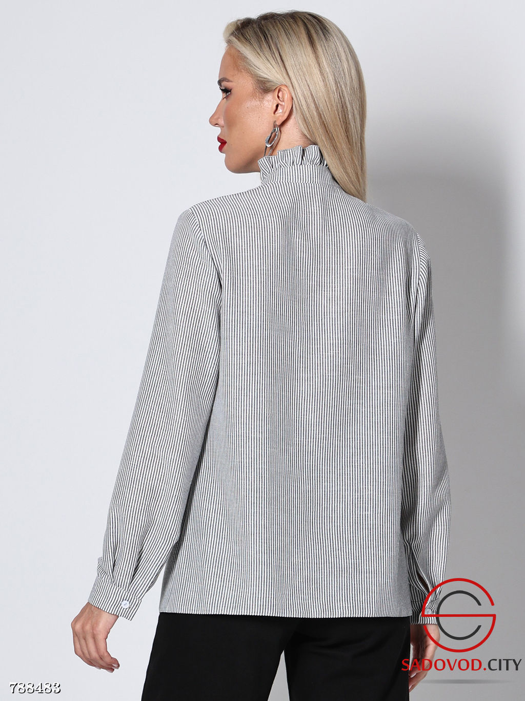 Блузка с рюшами женская - Bruno фото 8