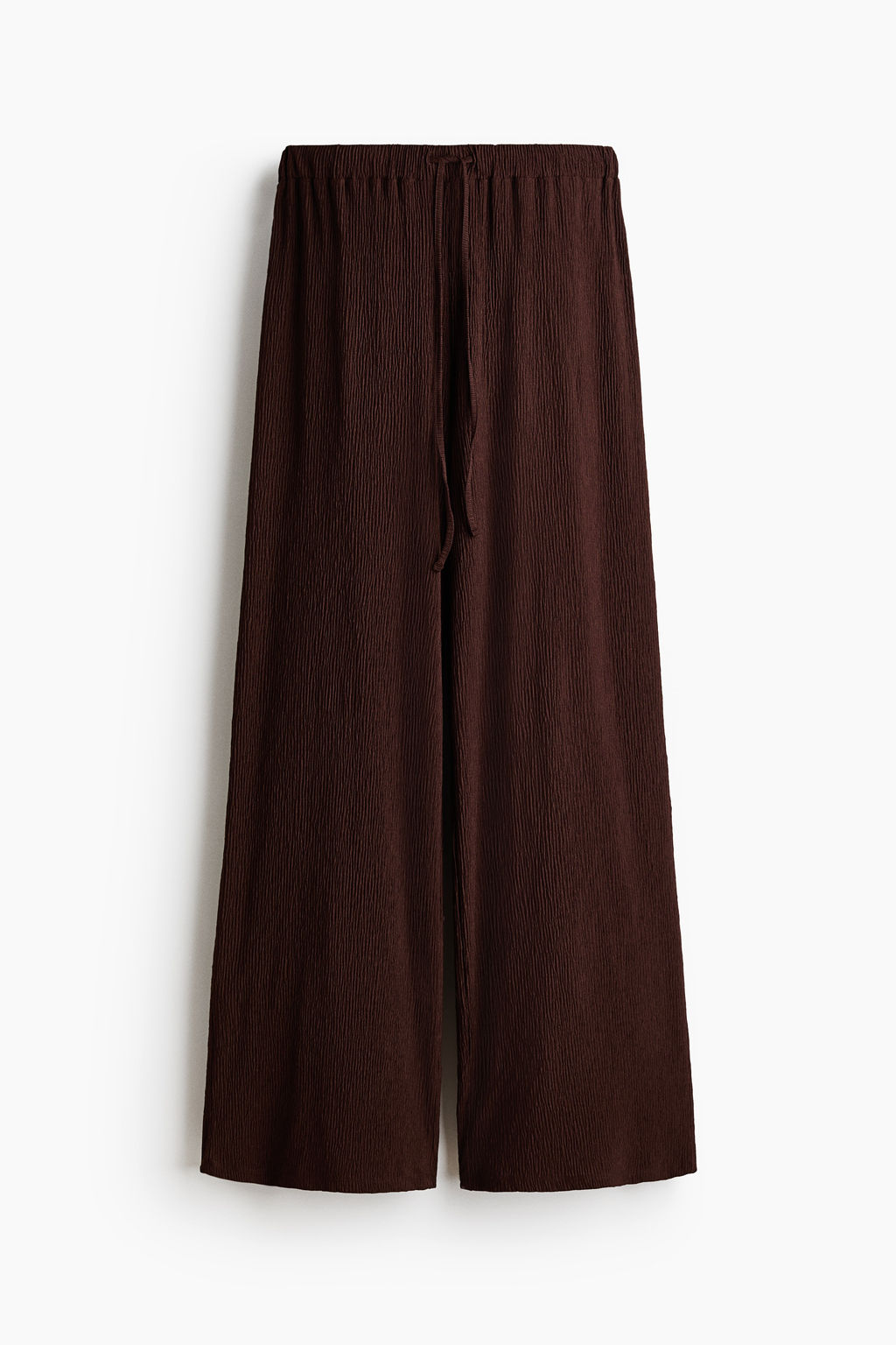 Pantal?n efecto arrugado con cord?n de ajuste - H&m фото 3