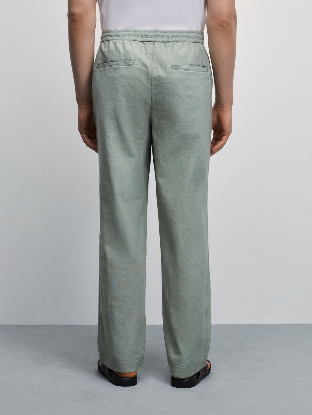 Льняные брюки / Zarina  фото 4