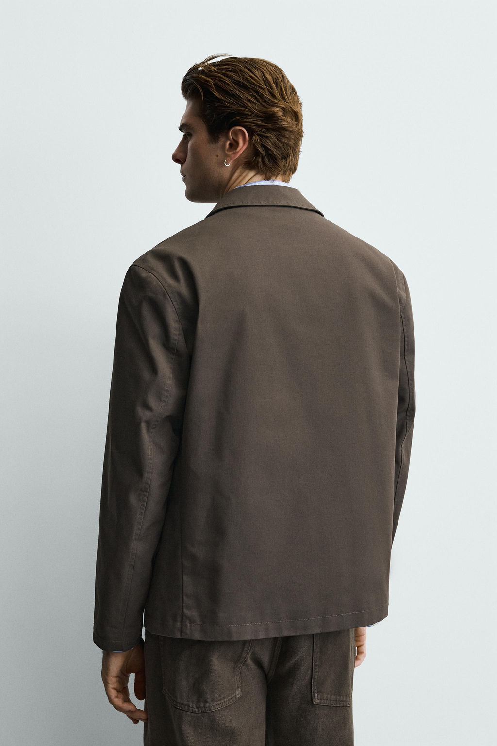 SOBRECAMISA CANVAS FORRO CONTRASTE / Vis?n - Zara фото 3