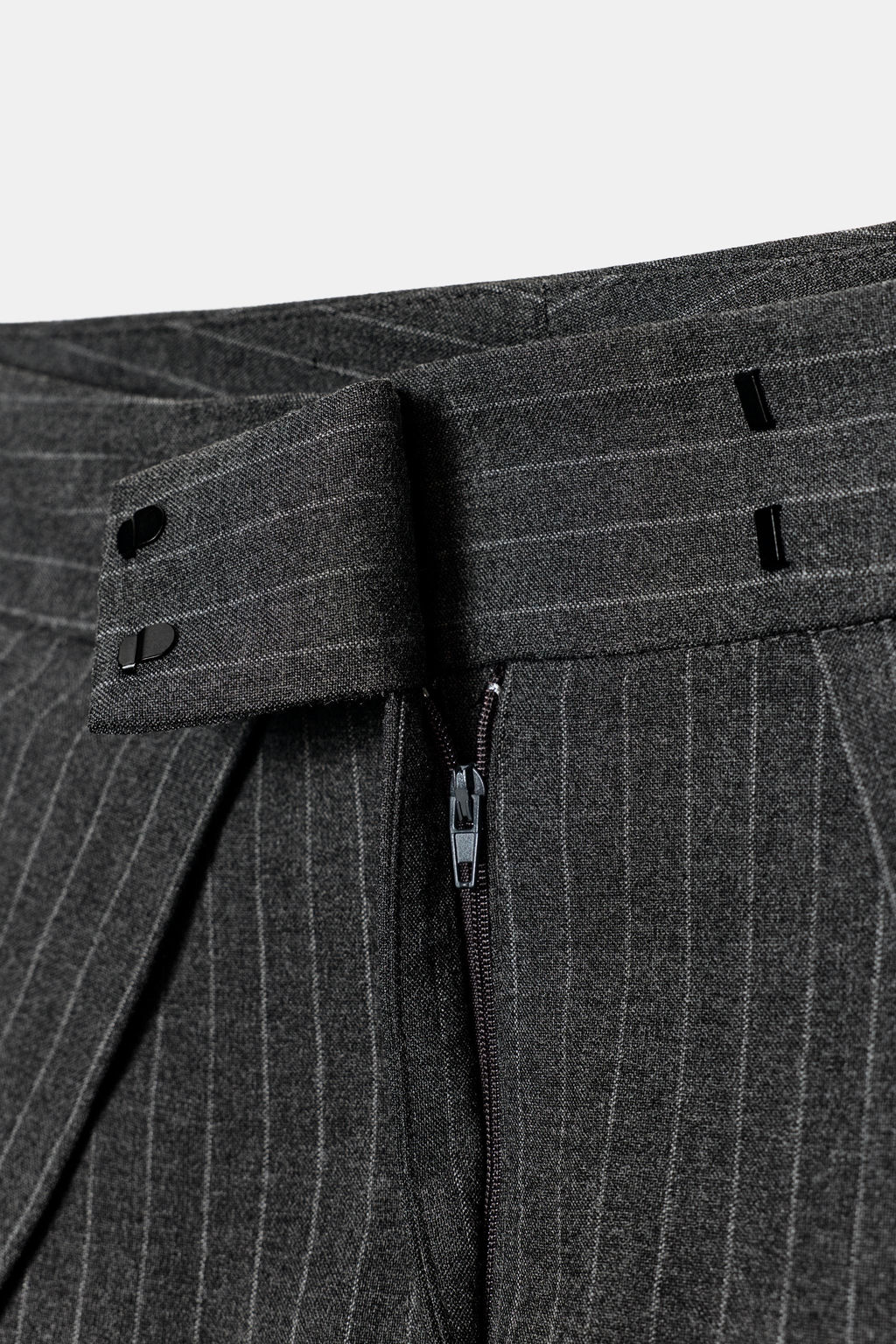 ZW COLLECTION PINSTRIPE DARTED TROUSERS - Zara фото 8