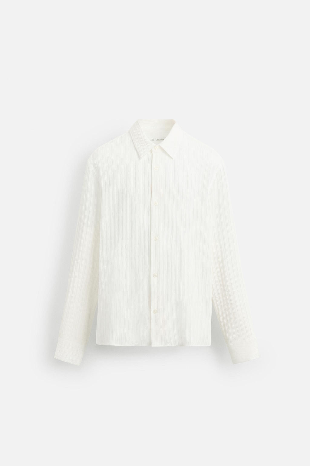 STRIPED JACQUARD SHIRT - Zara фото 6