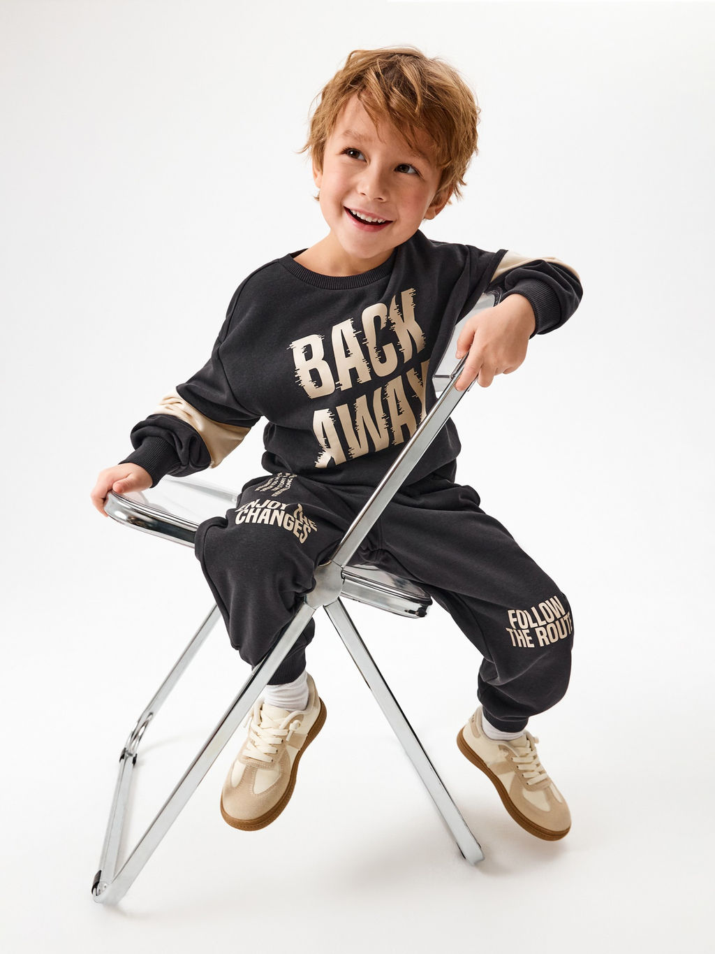 ACOOLA / Брюки детские для мальчиков Nowra_pt графитовый  фото 6