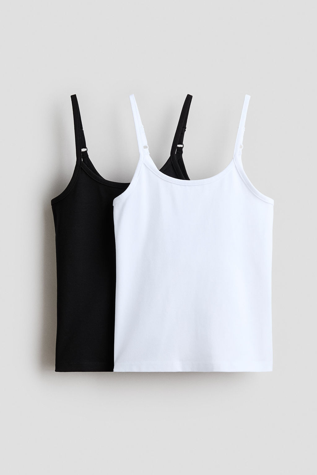 Pack de 2 camisetas de tirantes en algod?n - H&m фото 2