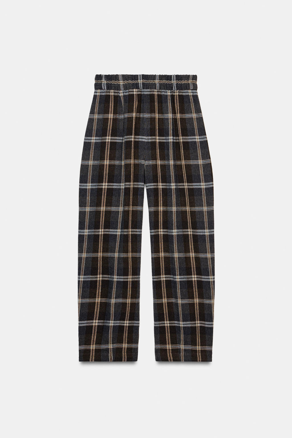 ZW COLLECTION CHECK TROUSERS - Zara фото 8