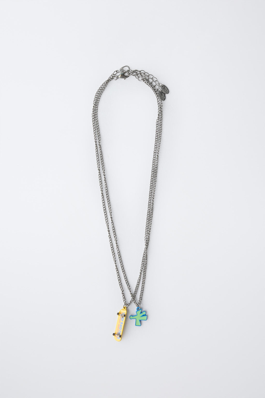 PACK OF TWO SKATE NECKLACES - Zara фото 4